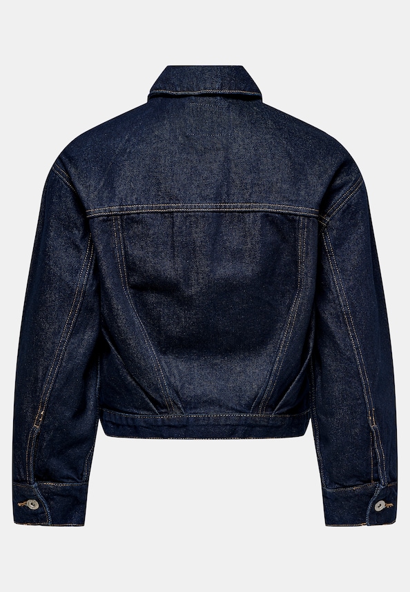 Only Jagger Pleat Denim Jacket-5