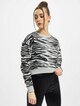 Ladies AOP Short Tiger Crew-2