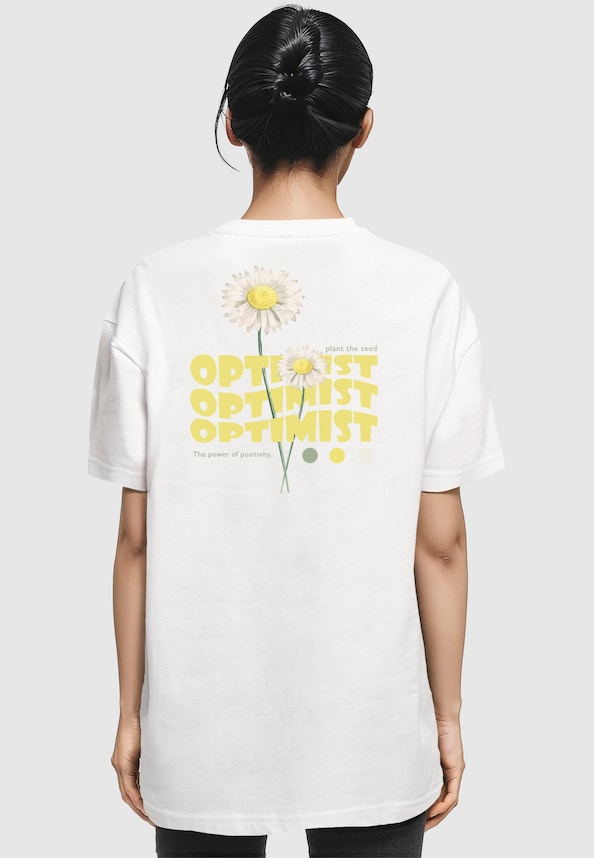 Ladies Summer - Optimist Oversized Boyfriend Tee-1