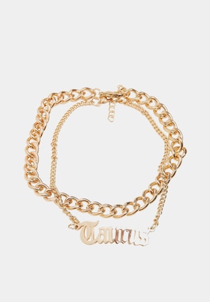 Urban Classics Zodiac Golden Anklet