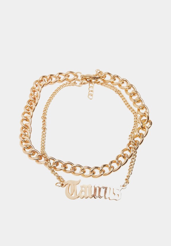 Urban Classics Zodiac Golden Anklet-0