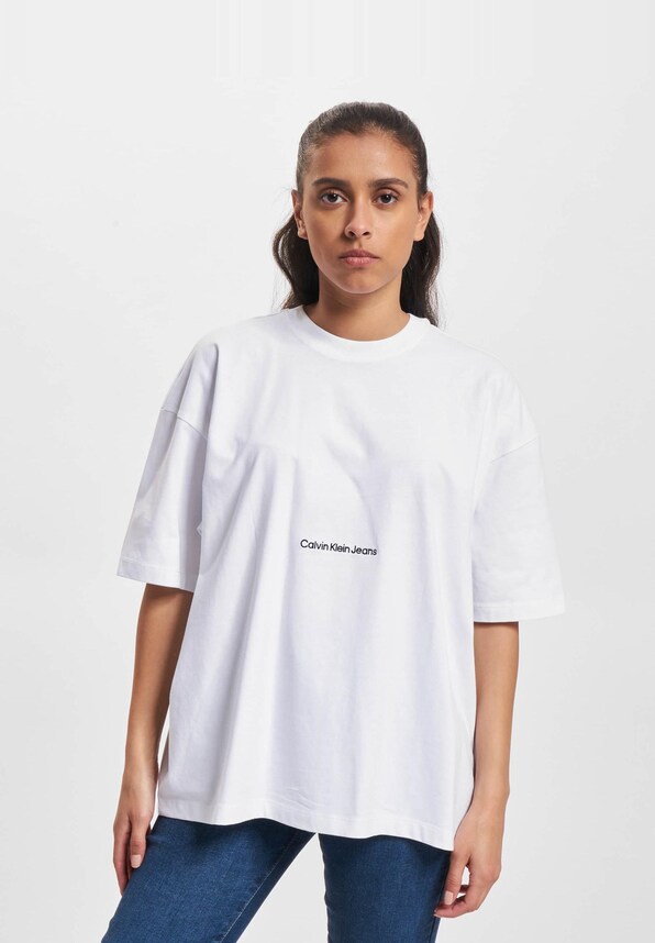 Calvin Klein Jeans Institutional Boyfriend T-Shirt-2