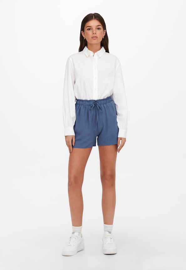 ONLY Damen Mid-Waist Struktur-1