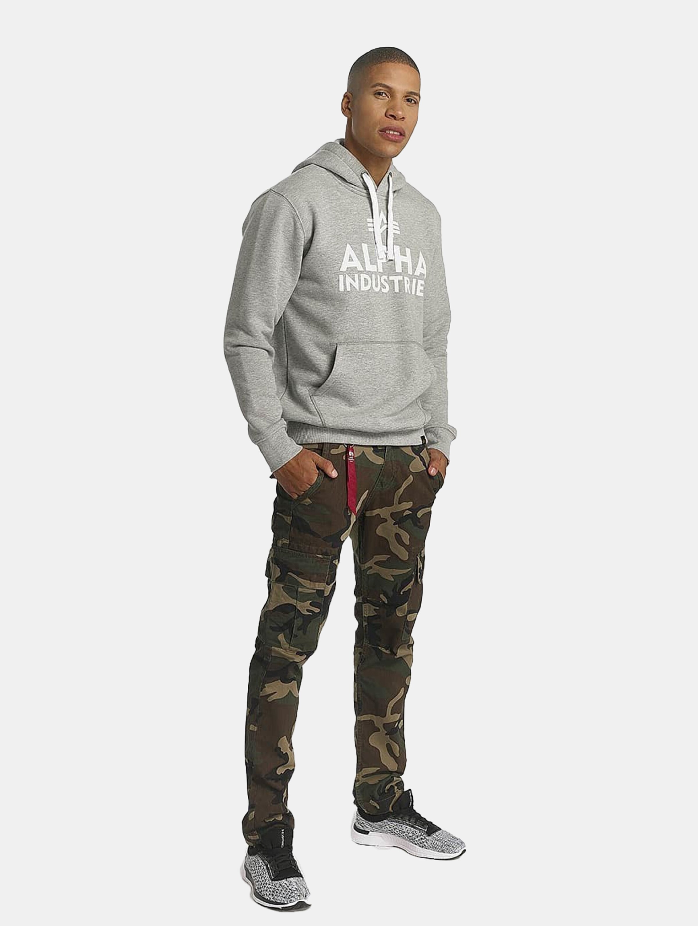 Alpha industries foam print hoody best sale