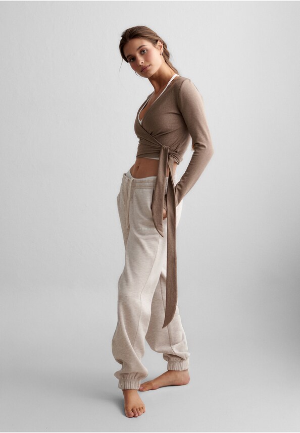 Shape Seamless Wrap Long-3