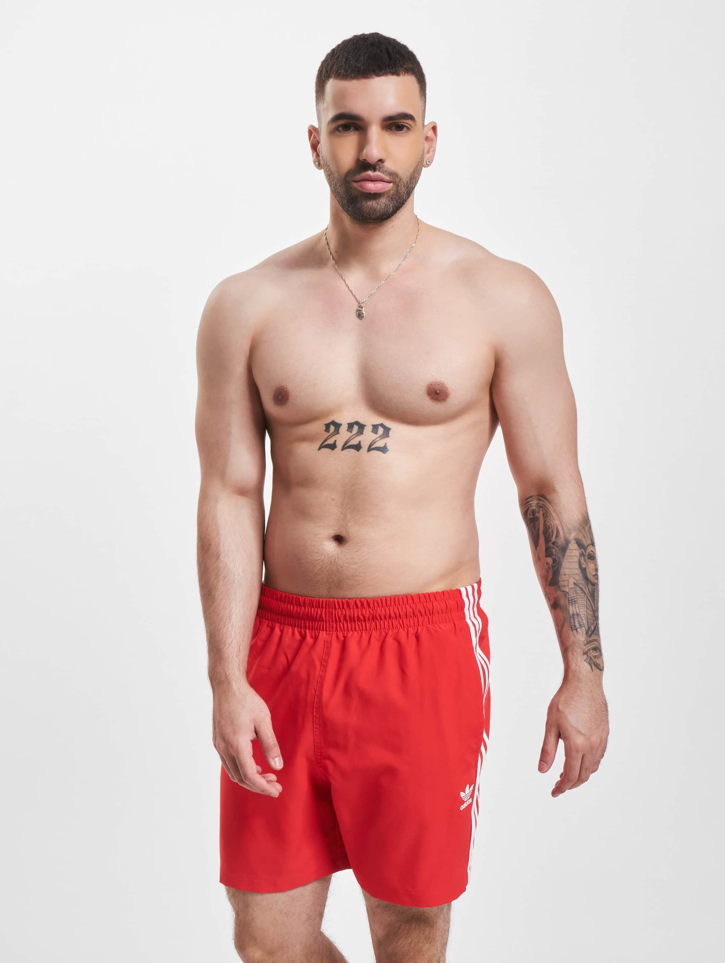 Mens red adidas hot sale swim shorts