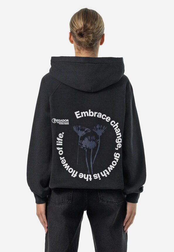 PEGADOR Roya Oversized Raglan Hoodies-0