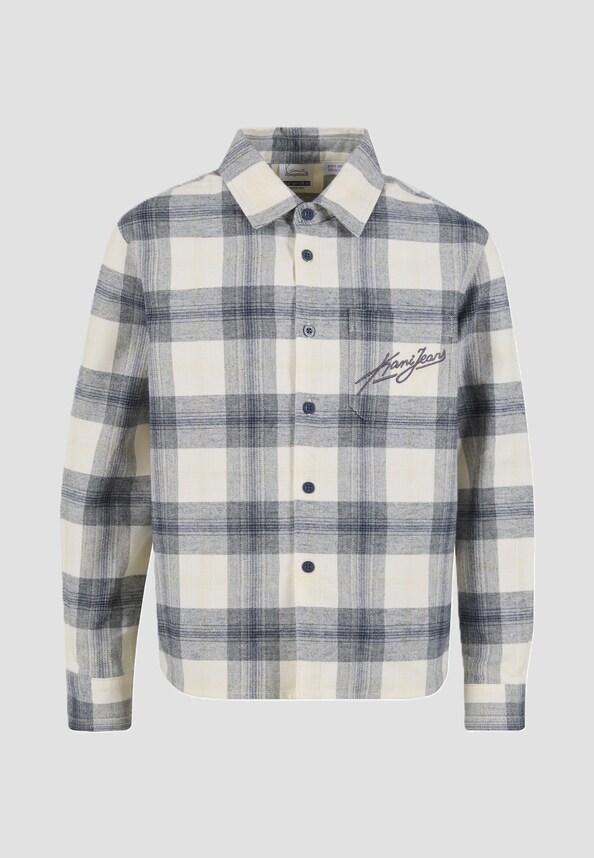 Kani Jeans Check Flannel Shirt Junior-0