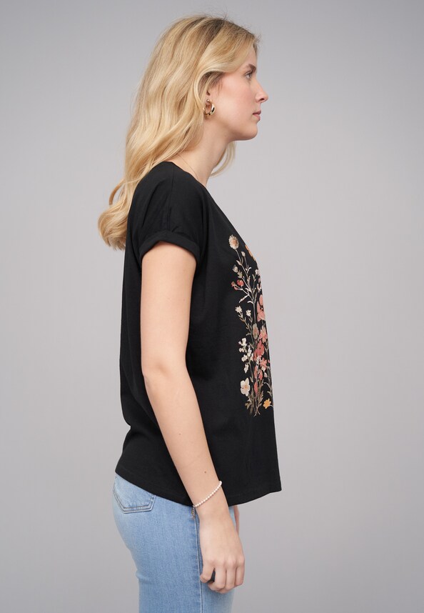 Ladies 77 Botanical Tee-3