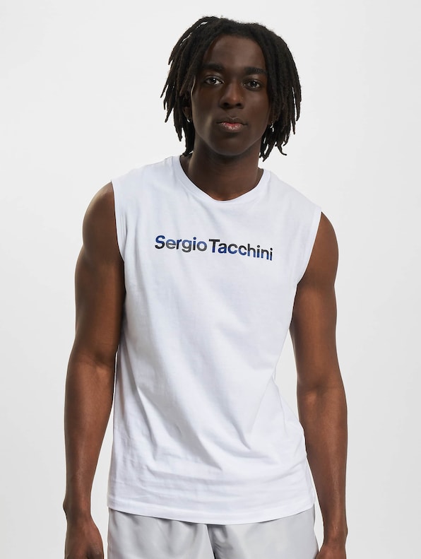 Sergio Tacchini Tobin T-Shirt White/Solidate-2