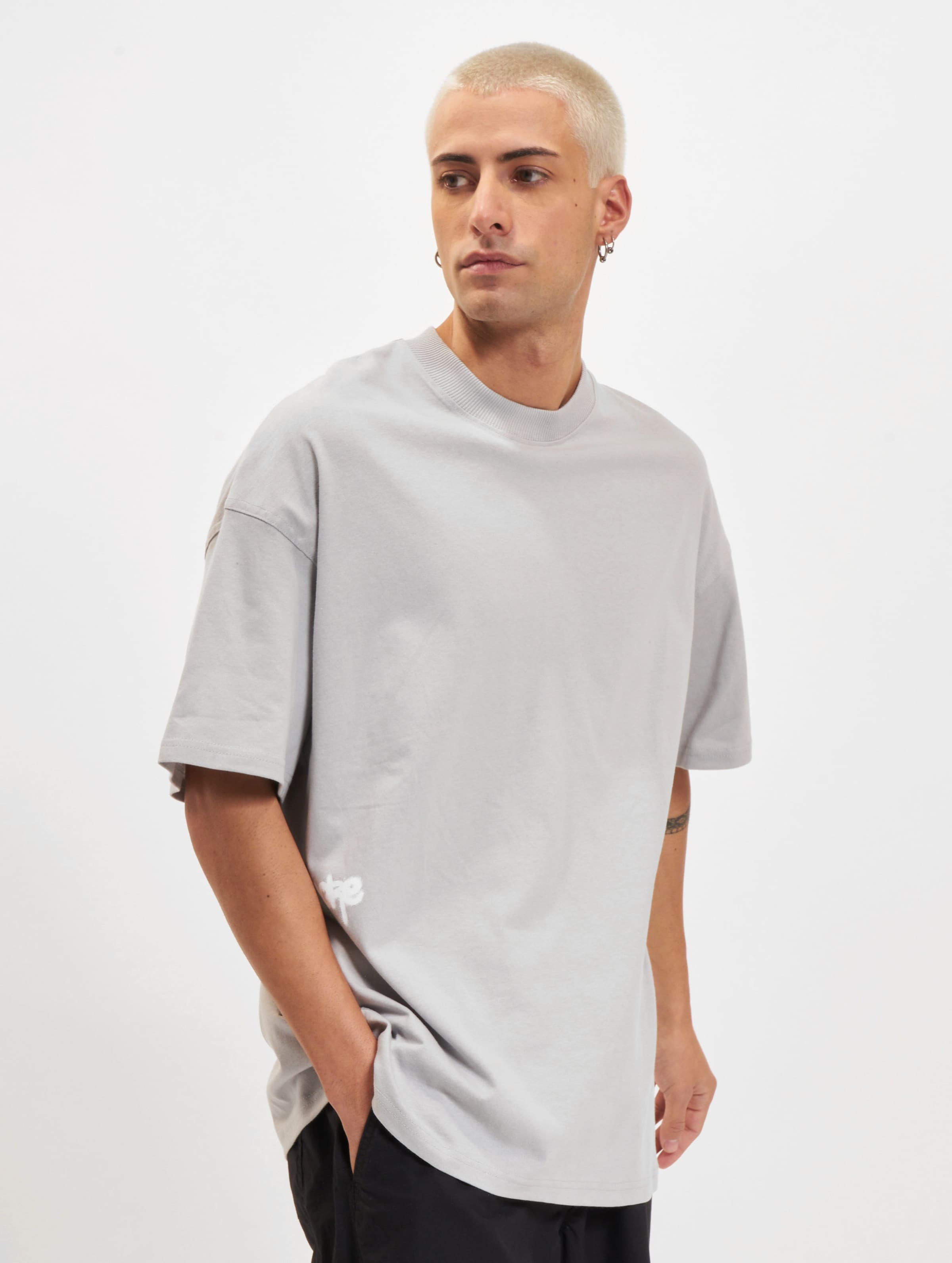 Jack & Jones Crew Neck T-Shirt Mannen op kleur grijs, Maat L