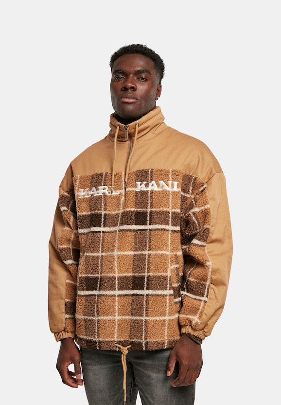 Retro Block Teddy Check-0