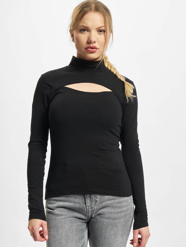 Ladies Cut-Out Turtleneck -2