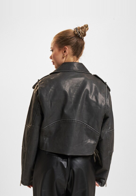 Casey Faux Leather Washed-1