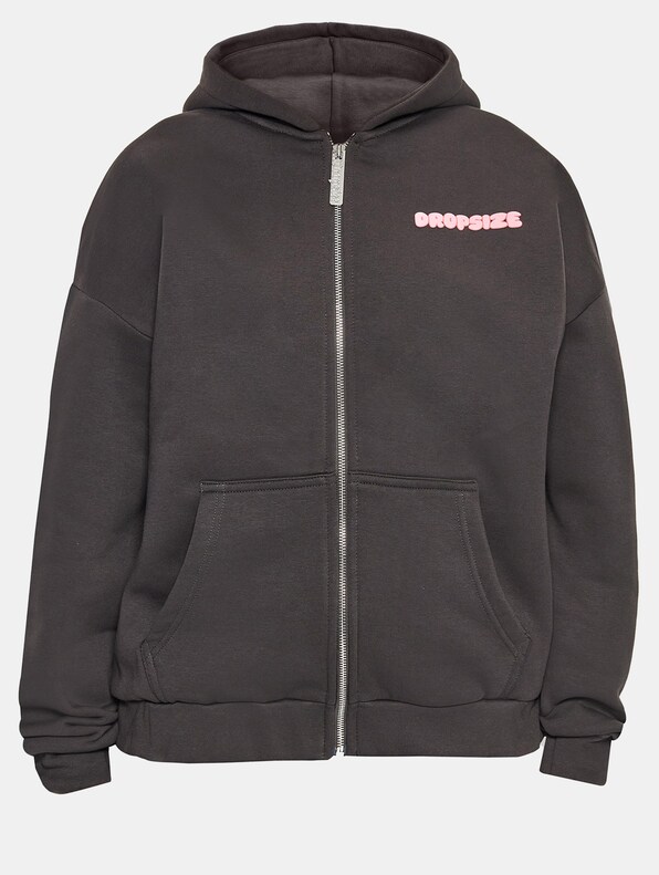 Dropsize Essential Crew Zip Hoodies-2