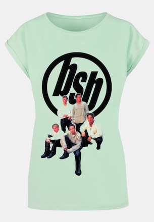 Ladies Backstreet Boys - Vintage Logo Extended Shoulder 