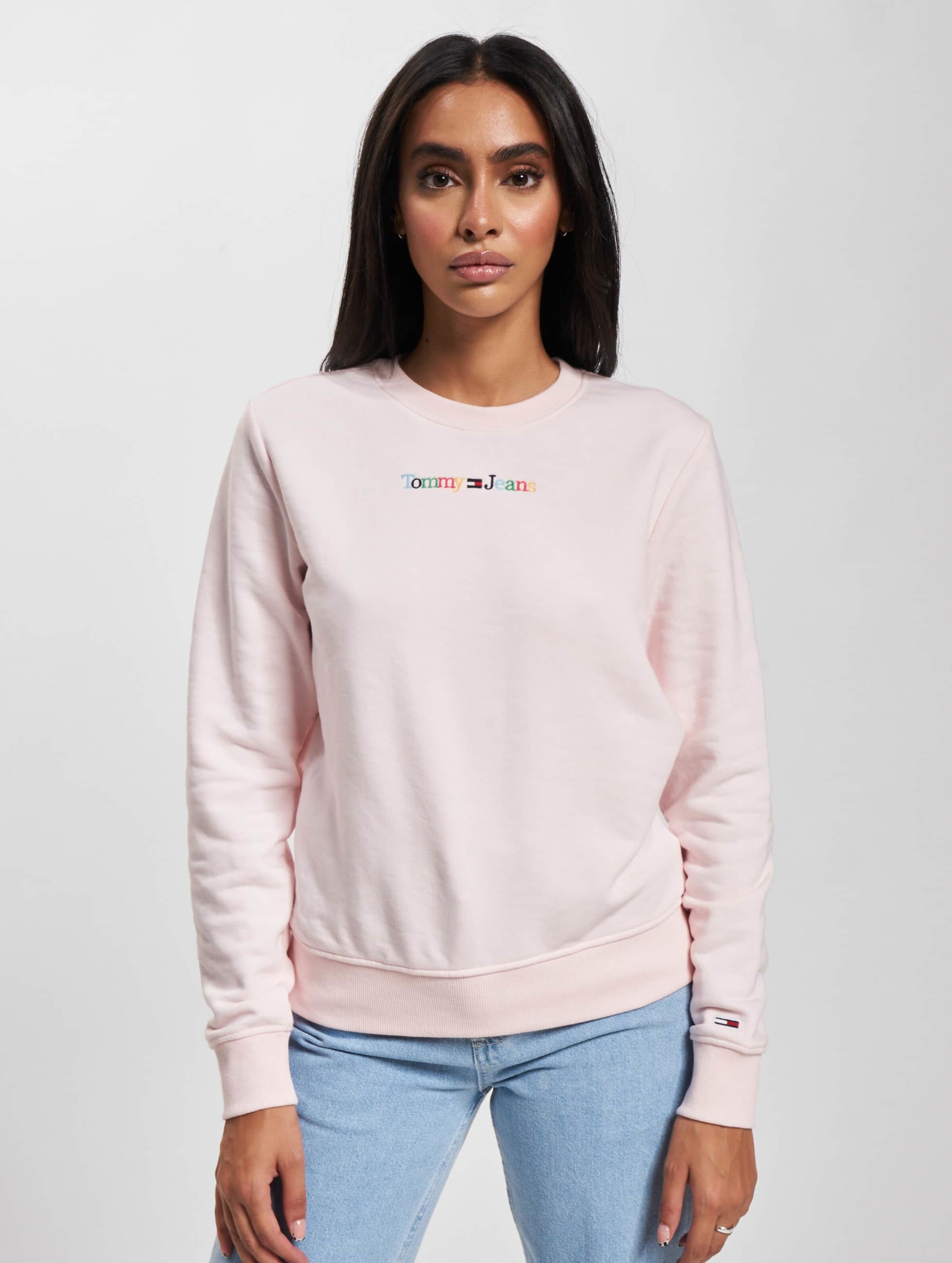 Tommy jeans deals pink sweater