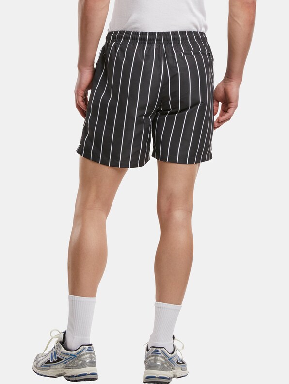 Urban Classics Stripe Swim Shorts-1