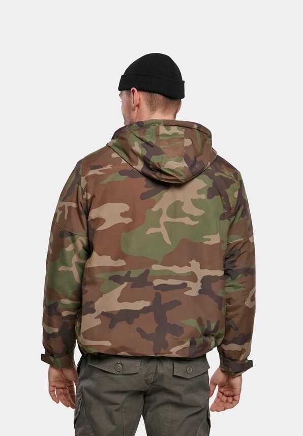 Fleece Pull Over Windbreaker-1