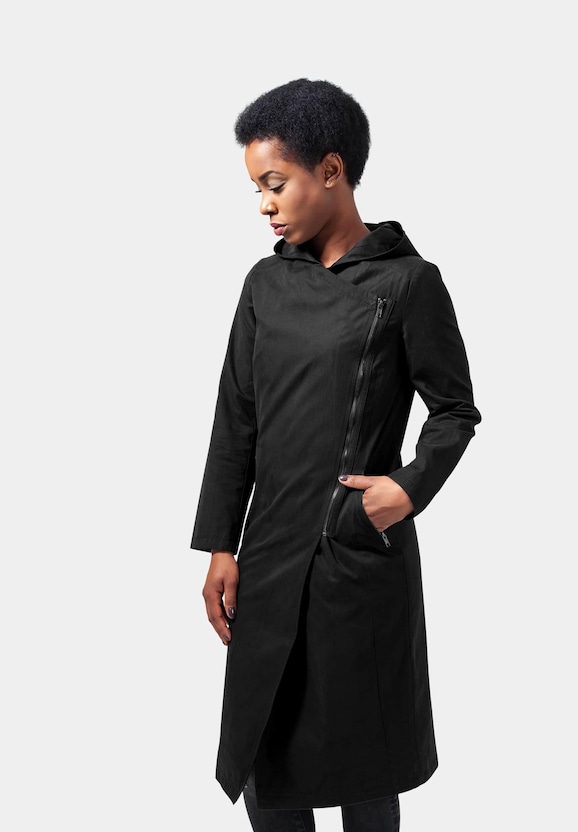Ladies Peached Long Asymmetric -0
