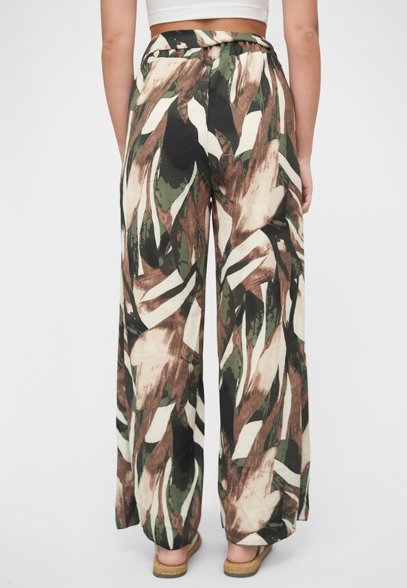 Cloud5ive High-Waist Sommerhose Abstract Print-1