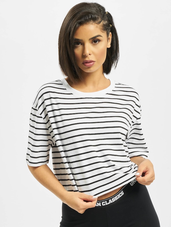 Ladies Striped Oversized-2