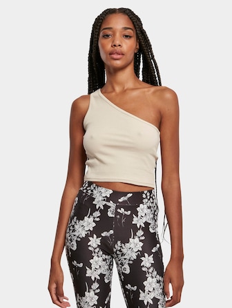 Ladies Cropped Asymmetric