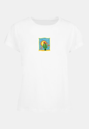 Ladies Frida Kahlo - Cactus Box Tee