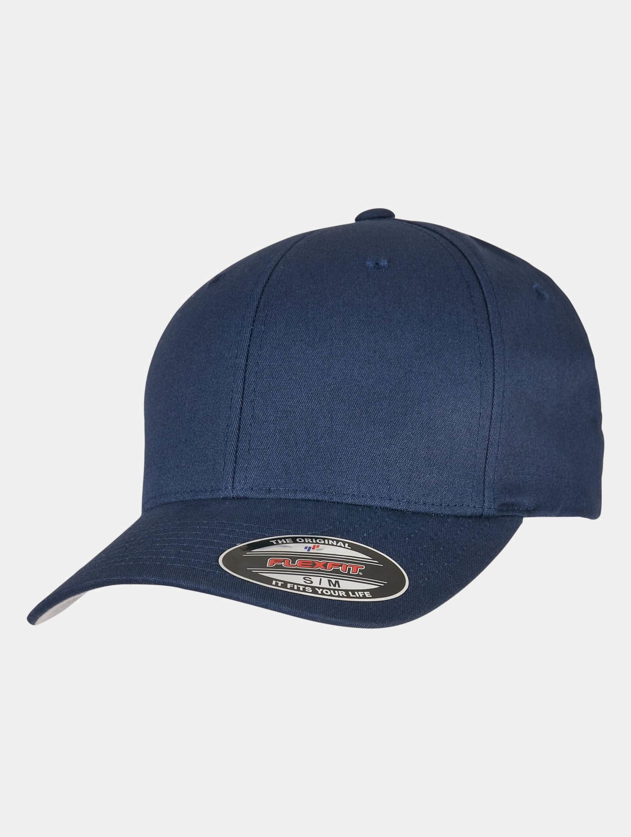 Forgotten Faces V-FLEXFIT® COTTON TWILL CAP Mannen op kleur blauw, Maat LXL