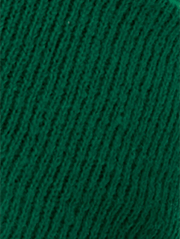 Cuffed Pom Pom Knit Beanie-2