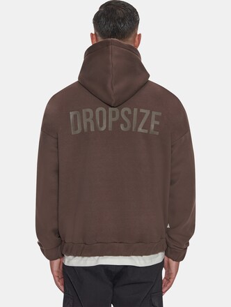 Heavy Oversize HD Print Zip Hoodie