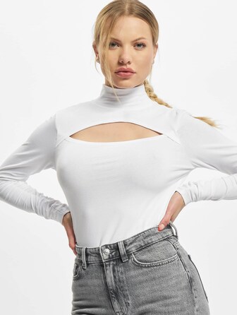 Ladies Cut-Out Turtleneck