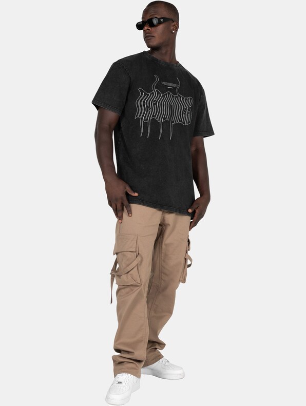 MJ Gonzales METAMORPHOSE V.1 Acid Washed Heavy Oversized Tee-4