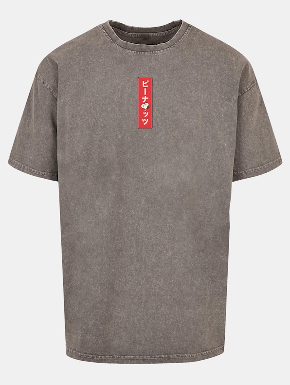 Peanuts - House of Snoopy Acid Washed Heavy Oversize -2