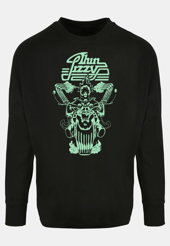 Thin Lizzy - Rocker Flames Oversize Longsleeve-4