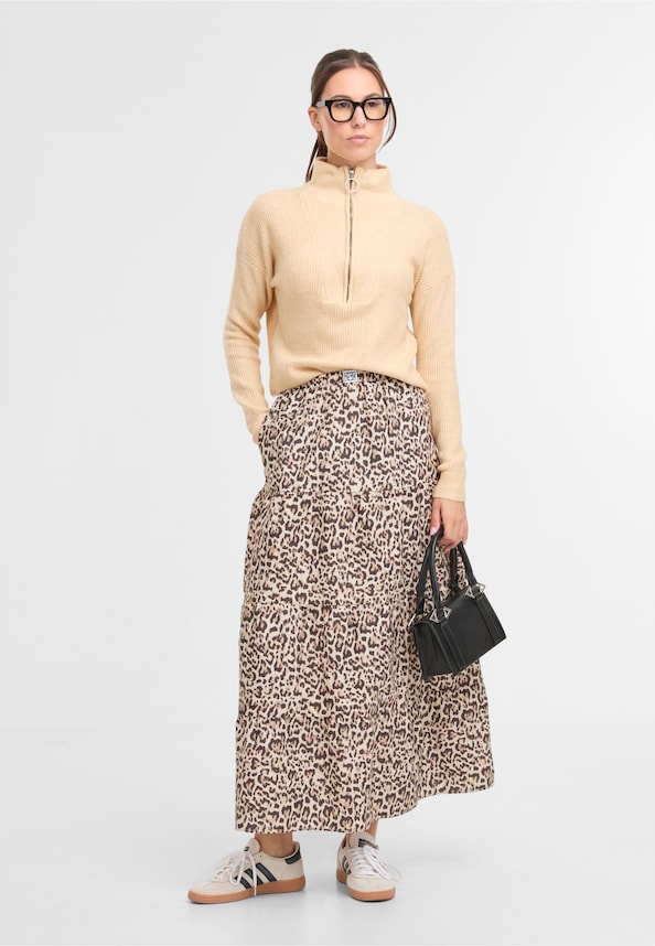 NMFREJA POPELINE MAXI SKIRT WVN-4
