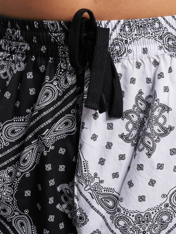 KK Small Signature Paisley Block Resort Shorts-3