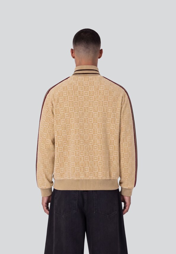 Velours Checkerboard Trackjacket-1