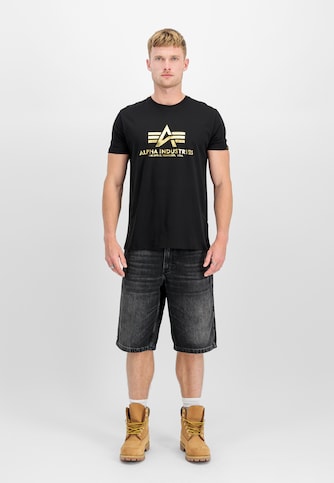 Basic T-Shirt Foil Print
