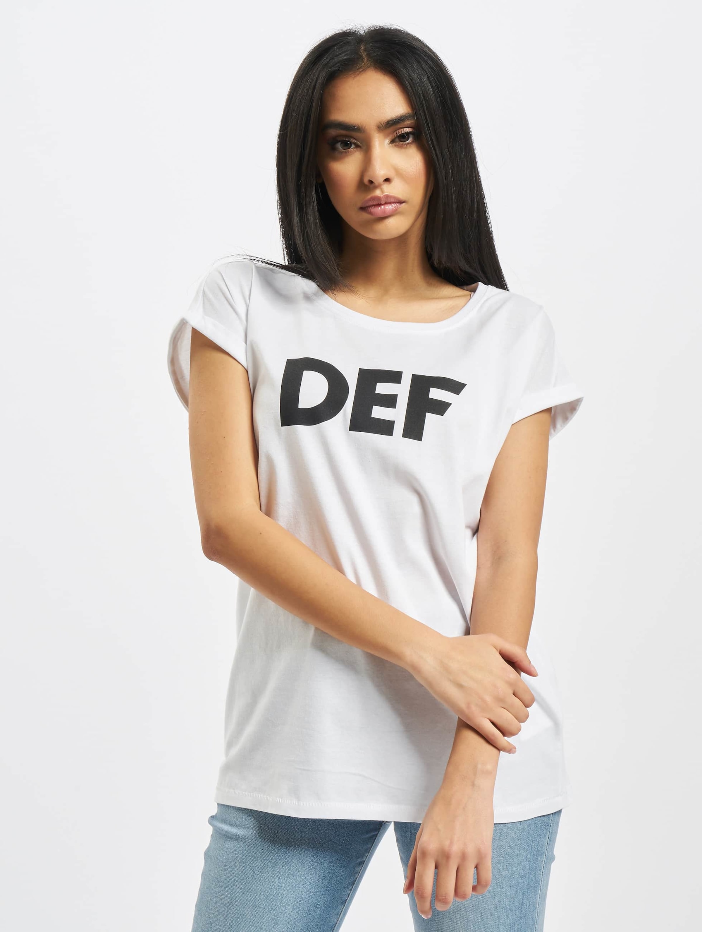 DEF Sizza T-Shirt Vrouwen op kleur wit, Maat XS