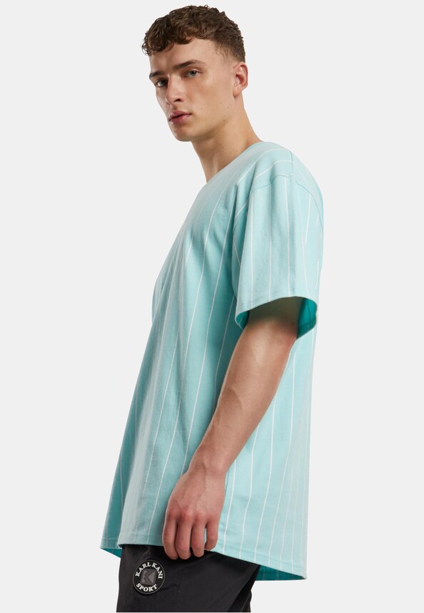 Karl Kani Small Signature Essential Pinstripe Tee-2