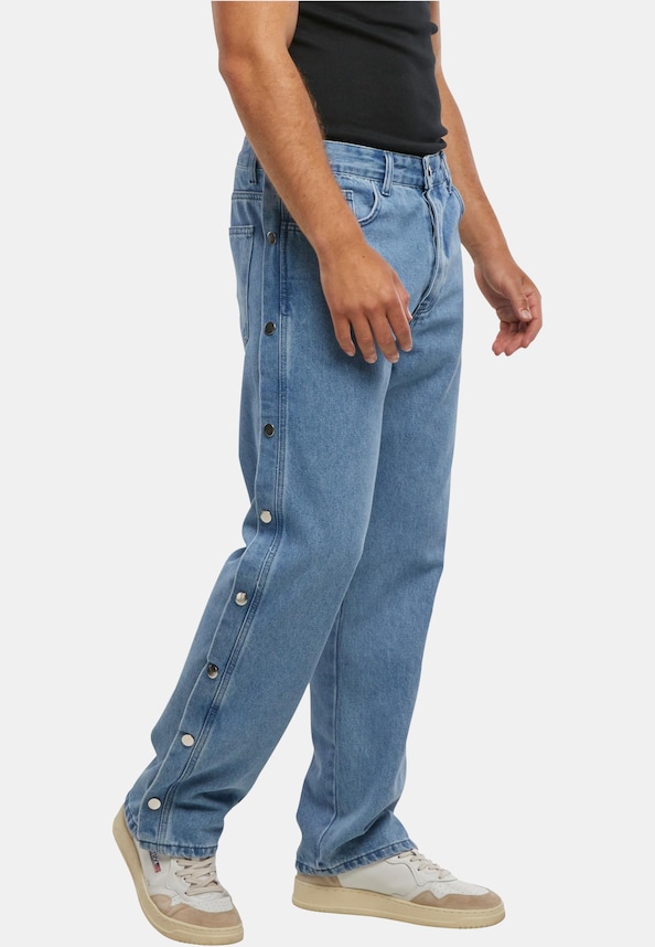 2Y Premium Wide Buttons Loose Fit Jeans-3