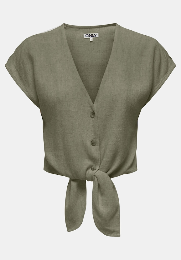 ONLSIESTA SS KNOT LIN BL-0