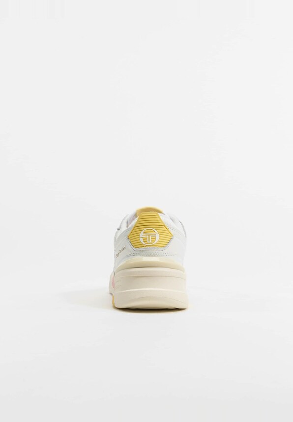 Sergio Tacchini Bb Court Lo Sneakers White/Tofu/Lemon-5