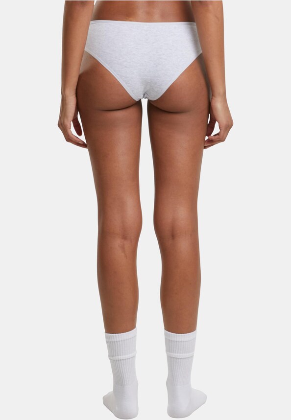 Ladies Basic Cotton Brazilian 5-Pack-1