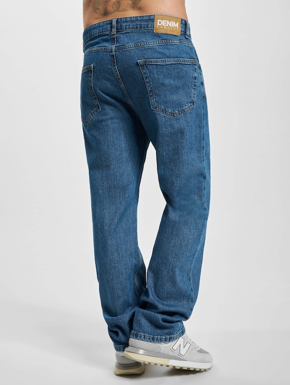 Denim Project Miami Loose Recycled Straight Fit Jeans-1