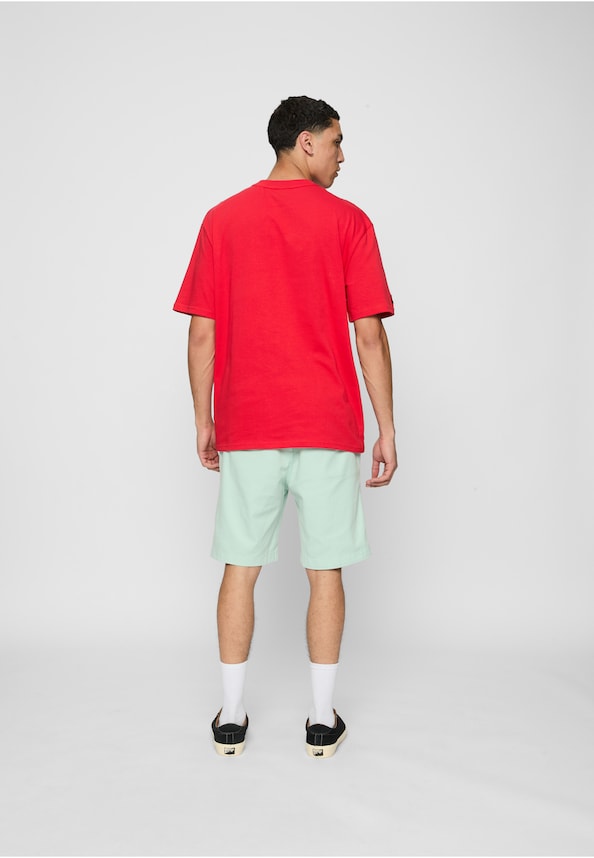 FBMQ12111RED Fubu Varsity T-Shirt-3