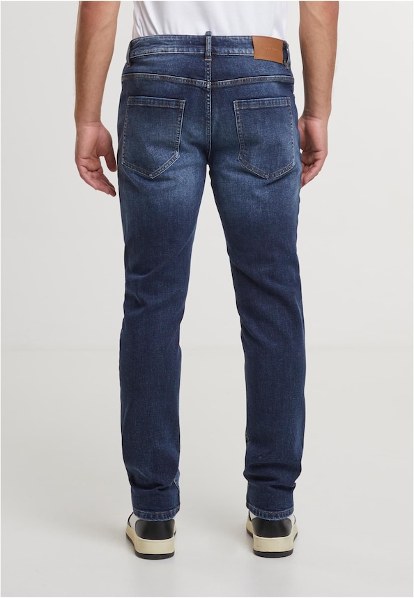 CARLOS DESTROYED SLIM FIT JEANS-1