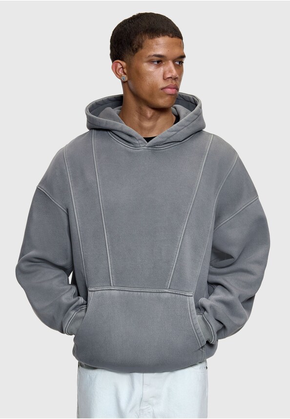 SELF FABRIC PATCH HOODIE-0