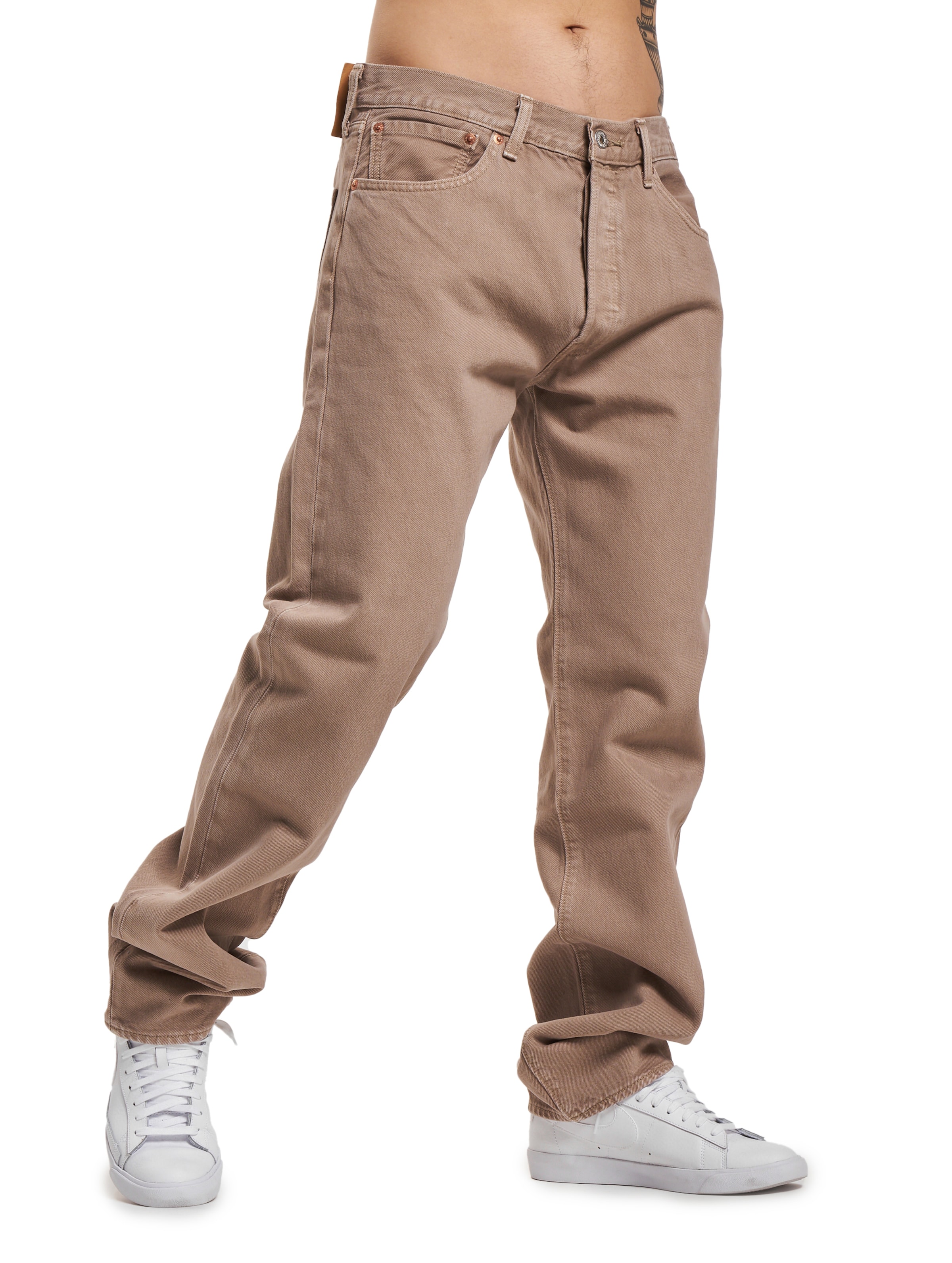 Levi's Levi's® Straight Fit Jeans Mannen op kleur beige, Maat 3434